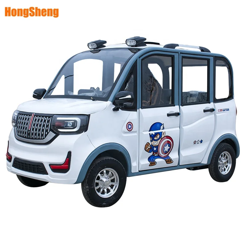 new model small electric cars for family use / Good market mini electric car 4 wheels new enclosed solar electric car