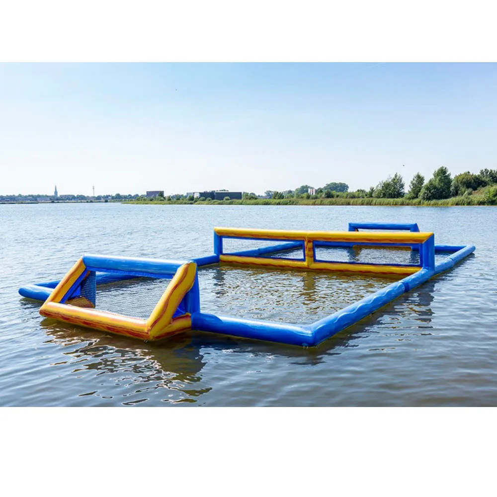 Aquatic Sports Field Open-Water Floating Obstacle & Sports Park with Balance Plateau, Air Roller & Swingpromote sales
