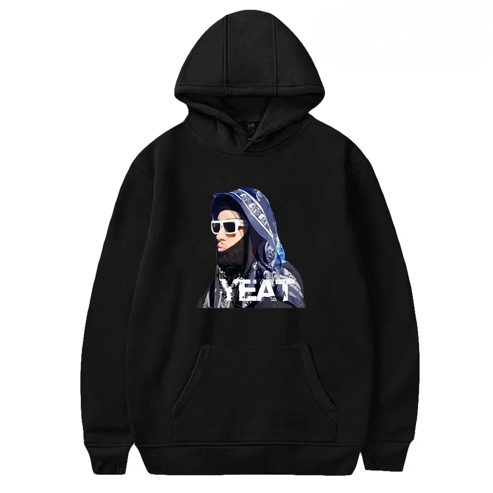 

Unisex Hip Hop Graphic Sweatshirt, Rapper Yeat Merch, Funny Hoodie, Harajuku Workout, Oversized Clothes, Streetwear 2024