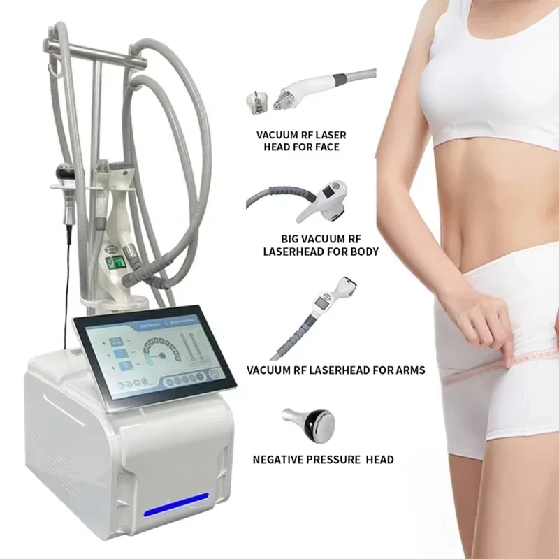 4-in-1 Body Sculpting Slimming Machine with Cavitation Vacuum Roller for Fat Burning Weight Loss And Face Lift Home Beauty Thera