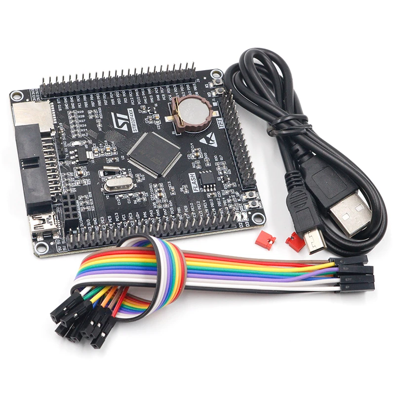 STM32F407VET6 Development Board CortexM4 STM32 Minimum Systeem Leren Boord Arm Core Board + 3.2 Inch Lcd Tft Met Touch Screen