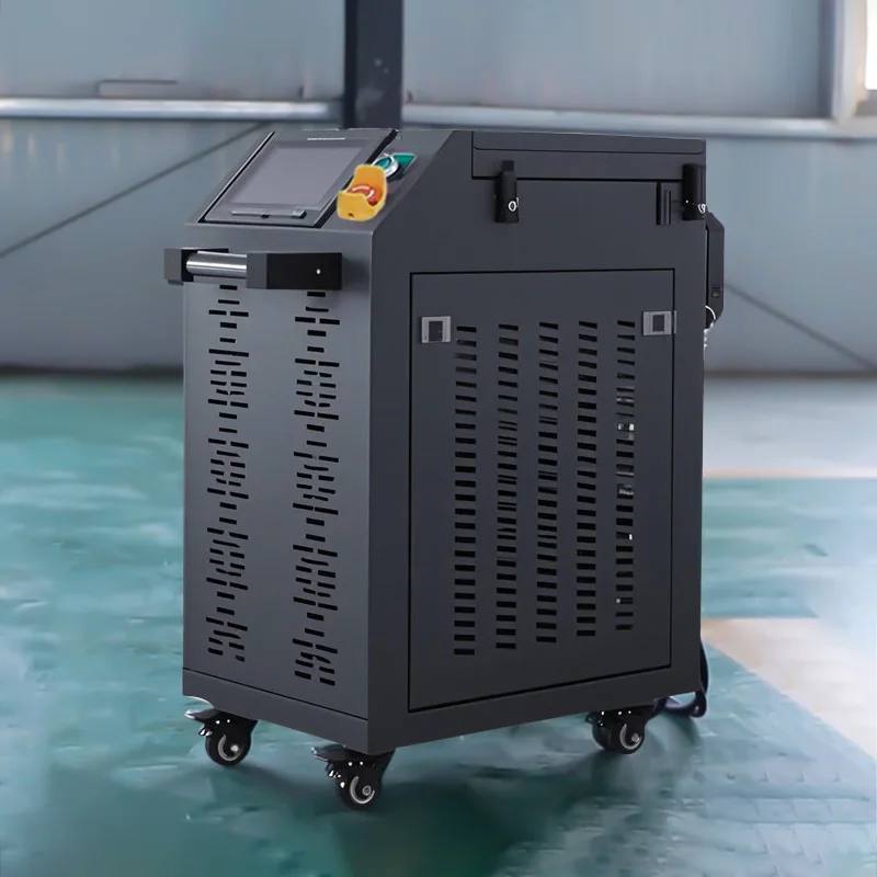 Neue Laser-Rostentfernungsmaschine 200W Puls-Laserreiniger Farbentfernung