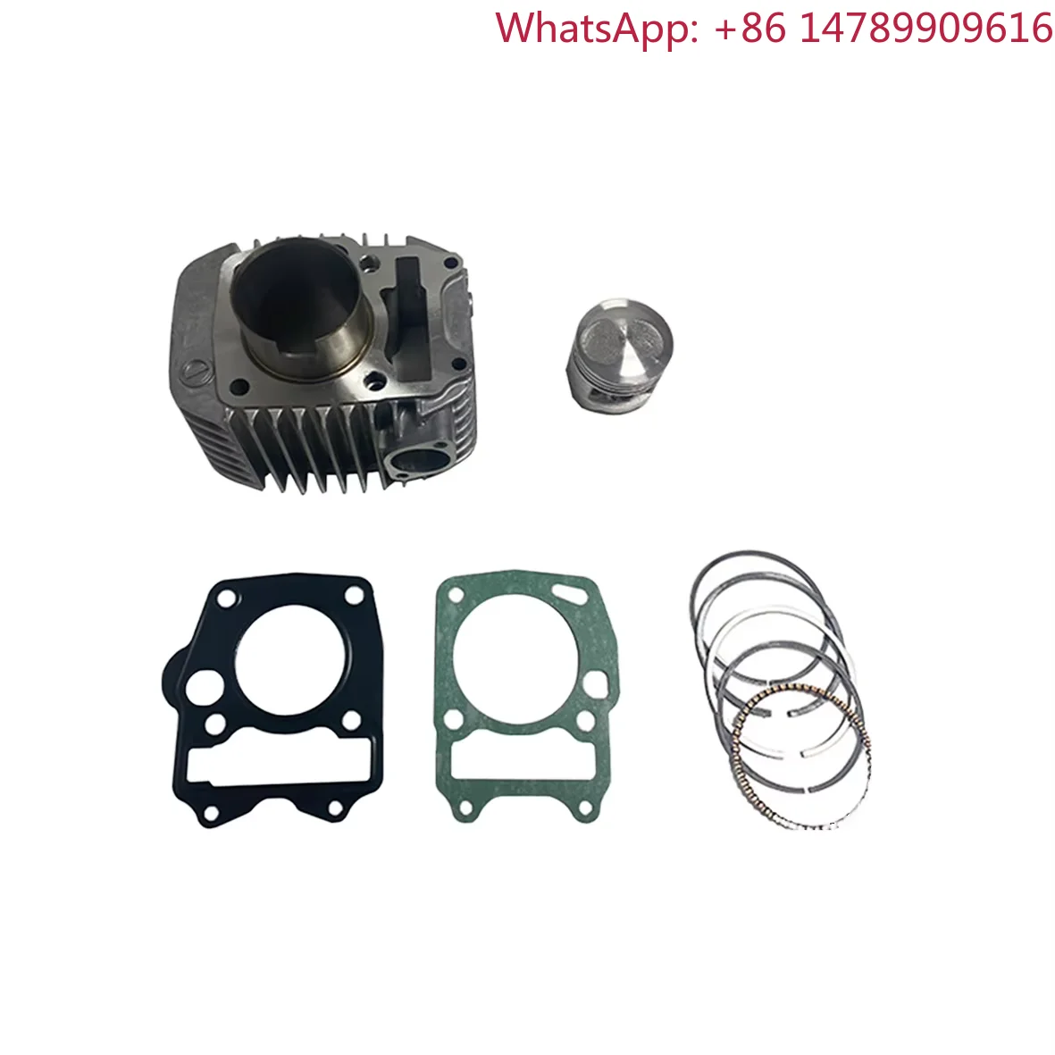 63.5MM Steel Bore Cylinder Block Kit Fit CRF150 XR150 TMX150 XR125 Motorcycle Engine Replacement Parts