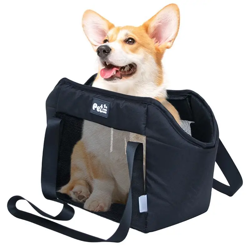 Dog And Cat Bag Travel Cat Tote Shoulder Pouch Pet Carrier With Detachable Strap For Driving Vet Visits Walking Going Out