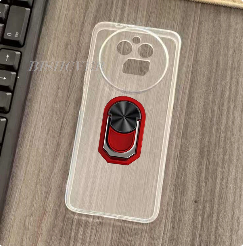 Magnet Phone Case For Ulefone Armor X32 Pro 5.65"ULEFONE ArmorX32 X32Pro Shockproof Soft TPU Silicone Cover With Ring Holder