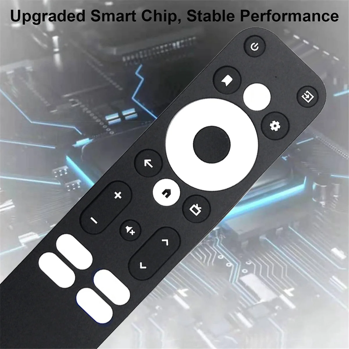 ABYC استبدال جهاز التحكم عن بعد الصوتي لـ MECOOL/ONN KM2 Plus Android TV Box لـ MECOOL KM2، KM2 Plus، KM7 Plus، KD3، KD5