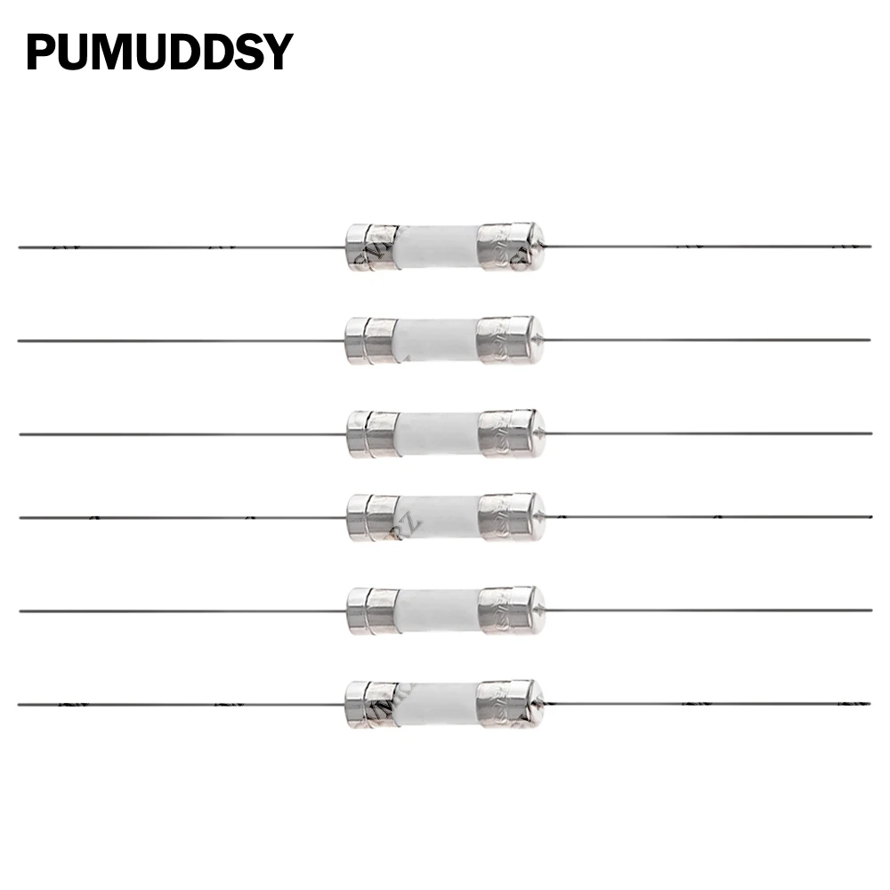 10PCS 0.5A 1A 2A 3A 5*20mm 0.5A-30A  4A 5A Fast Break Ceramic Fuse Slow Blow Tube Fuse With pin 5X20MM 250V 6A 7A 8A 10A