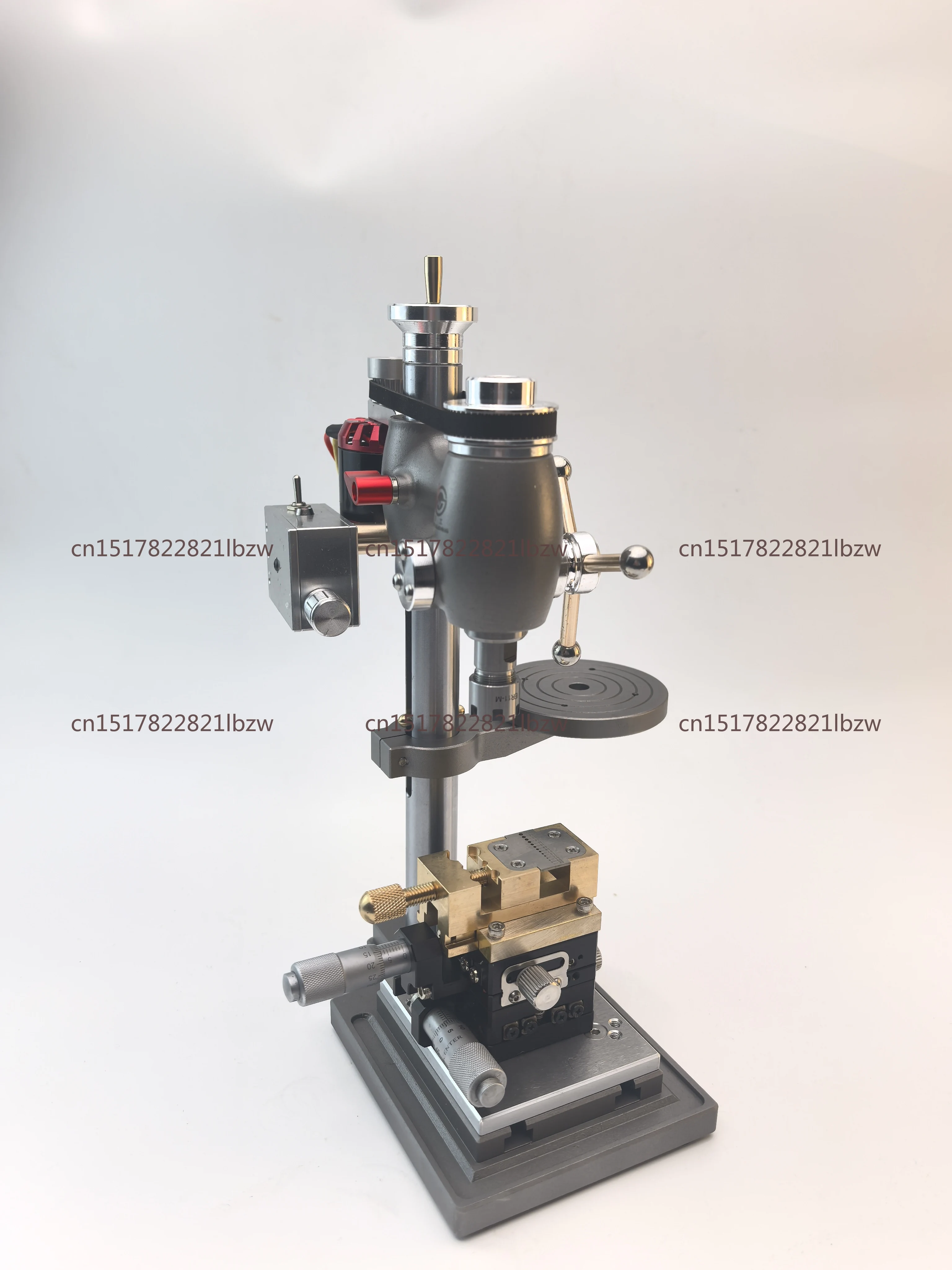 Watchmaker Tools High-Precision Bench Drill for Extracting Broken Screws from Watch Crowns Parts Drilling Machine 110-220V