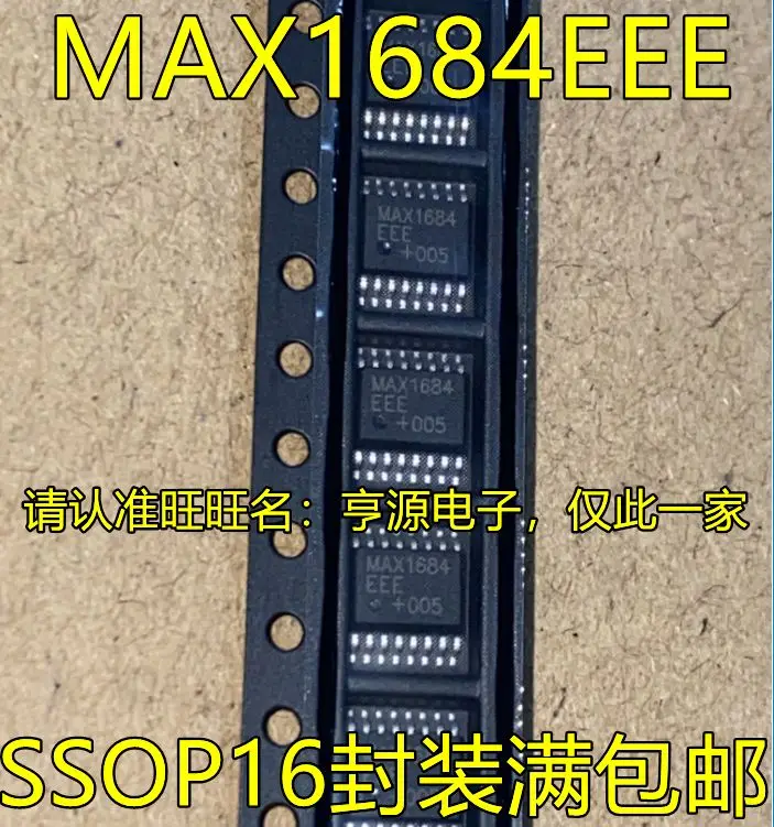 

Бесплатная доставка MAX1684EEE MAX1684EEE + T MAX1684 SSOP-16 5 шт.