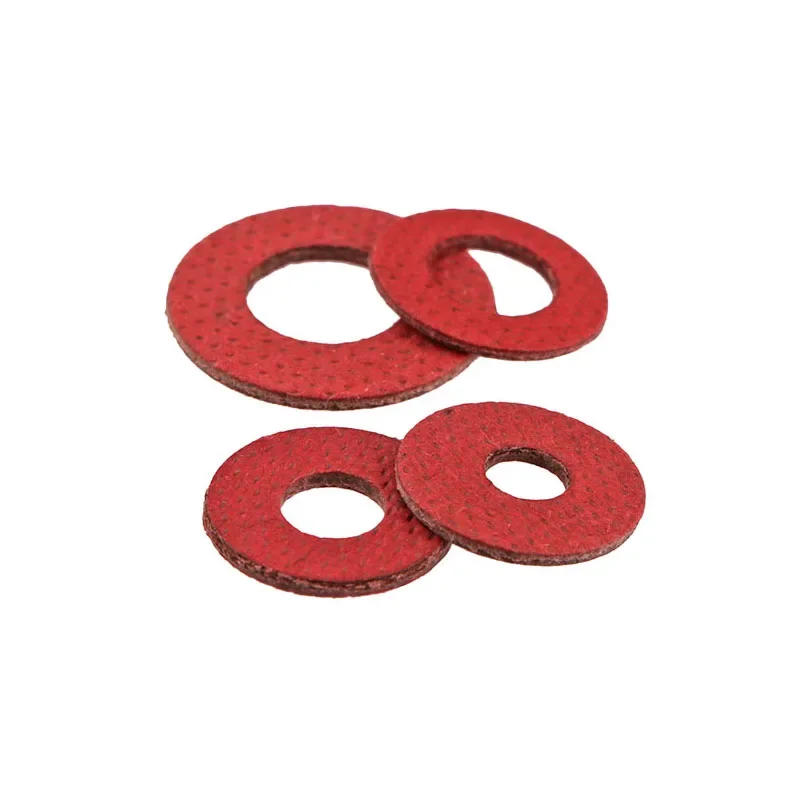 100~300PCS Insulation Plain Gasket Ring Meson Spacer M2 M2.5 M3 M4 M5 M6 M8 Paper Fiber Washers