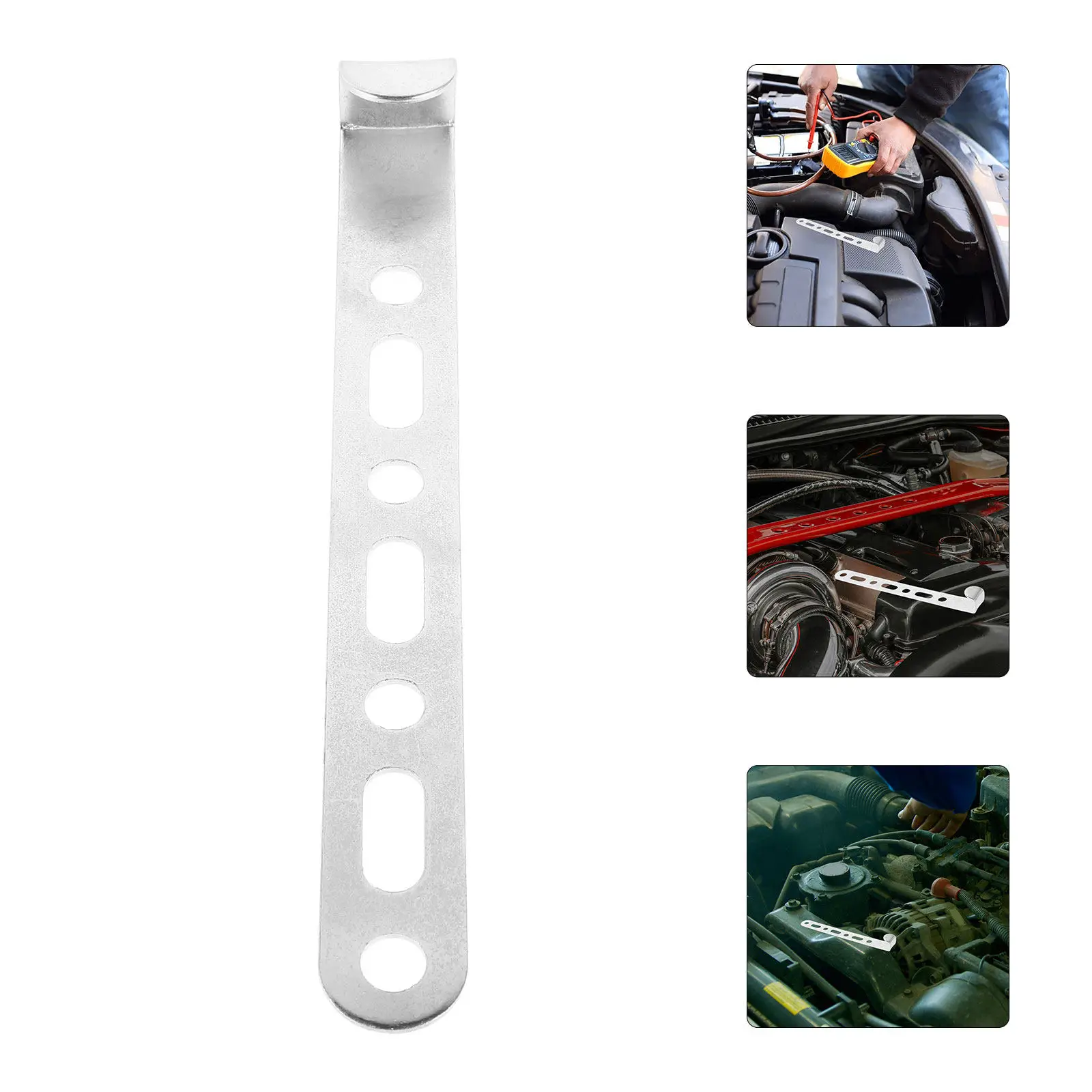 

Induction Support Stable Alloy Fixing Bracket Rotatable Design Car Air Intake Mounting Bracket Shock Proof Power