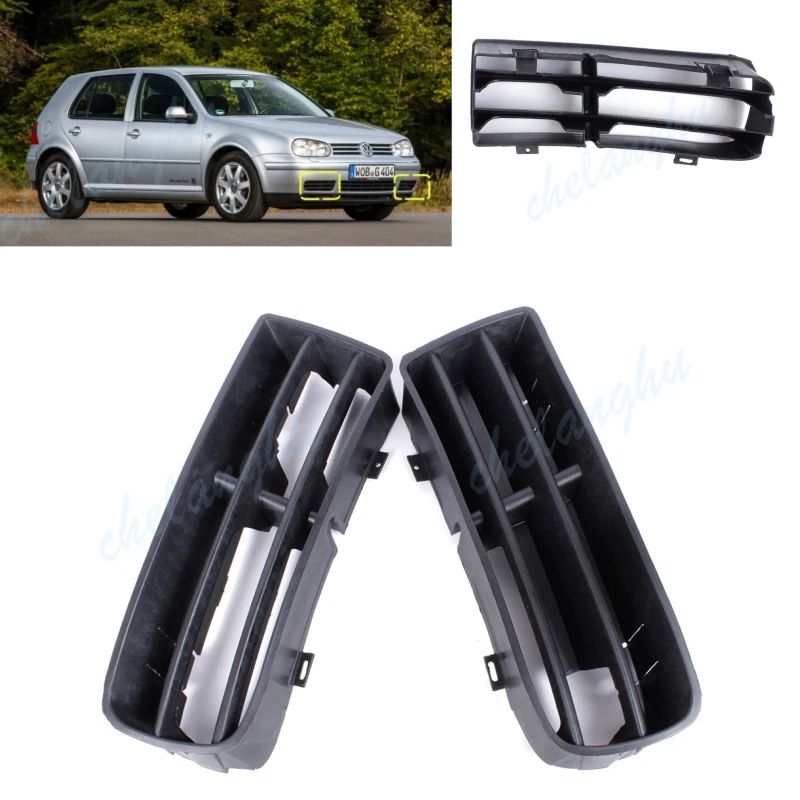 

Рамка противотуманной фары переднего бампера для VW Golf 4 1998 1999 2000 2001 2002 2003 2004 2005 2006, крышка противотуманной фары, решетка, автомобильные аксессуары