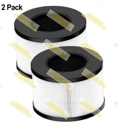 2PCS Replacement Filter 3-in-1 Filtration System Effective Air Purification For SLEVOO BS-03 HEPA Household Air-Purifiers