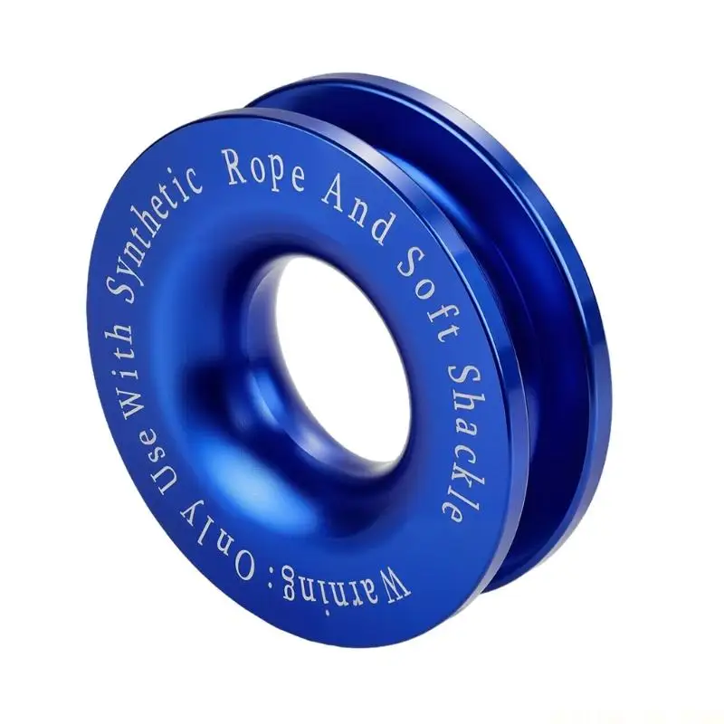 J0MA Anodized Aluminum Rings for Motorcycle Recovery Rigging