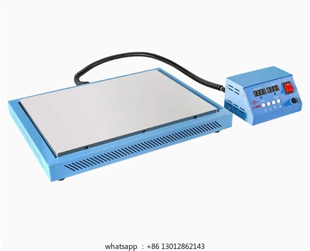 Plataforma de calefacción dividida JF976C, unidad de calefacción de pantalla de precalentamiento, estación de calefacción de 200x300mm, estación de reparación de cuentas de lámpara Led 110/220V