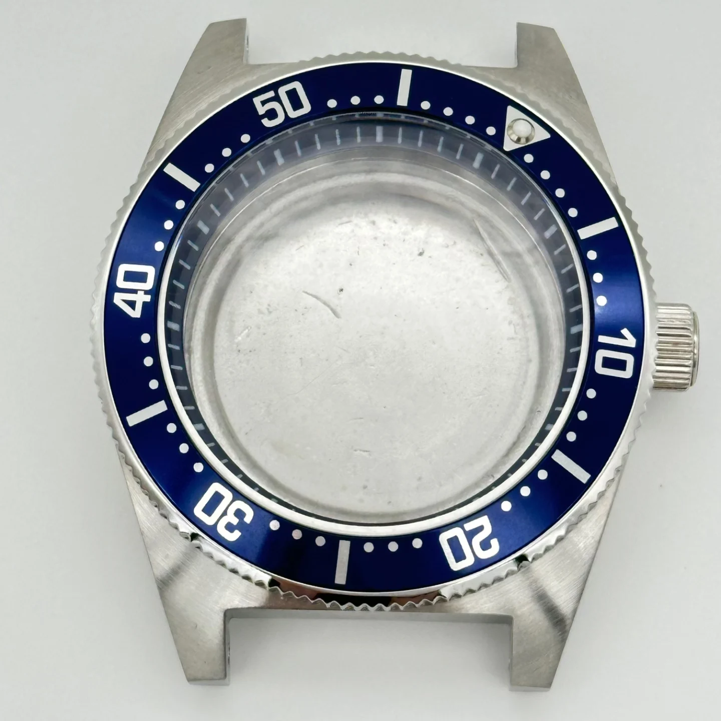 40mm Watch Case, High-Quality 316 Stainless Steel Watch Precision Crafted Watch Shell for Watch Modders Adapted to NH35 Movement