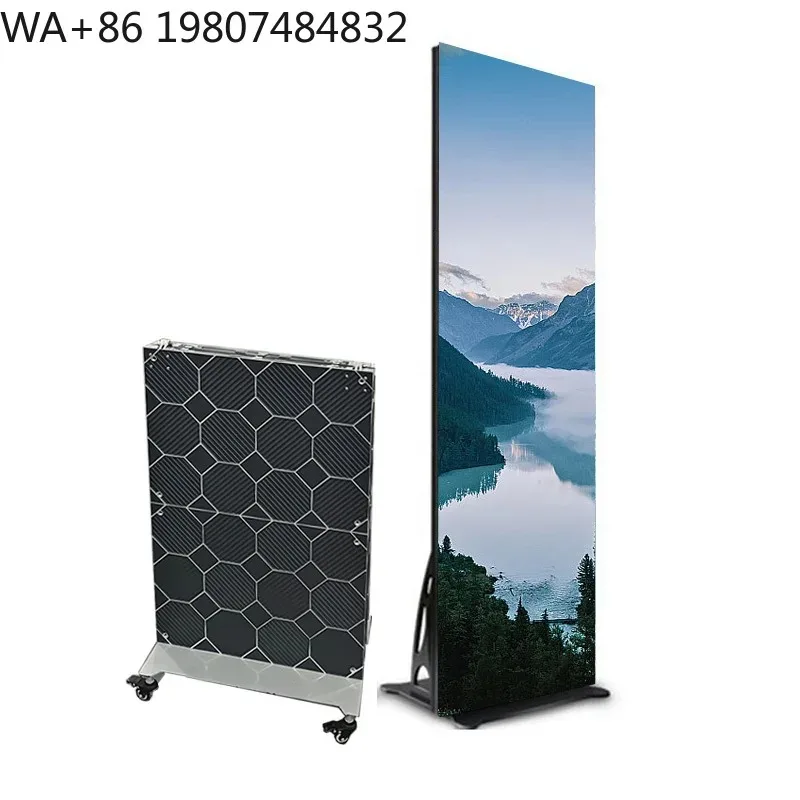 Customizable P2.5 Indoor Foldable High Brightness LED Poster Screen, Newly ed Dynamic Commercial Mall Aliexpress