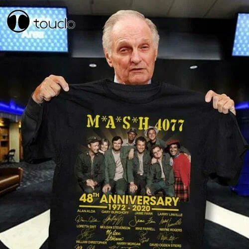 Mash 4077 Shirt Movie 48Th Anniversary 1972-2020 Cast Full Signed Shirt S-3Xl