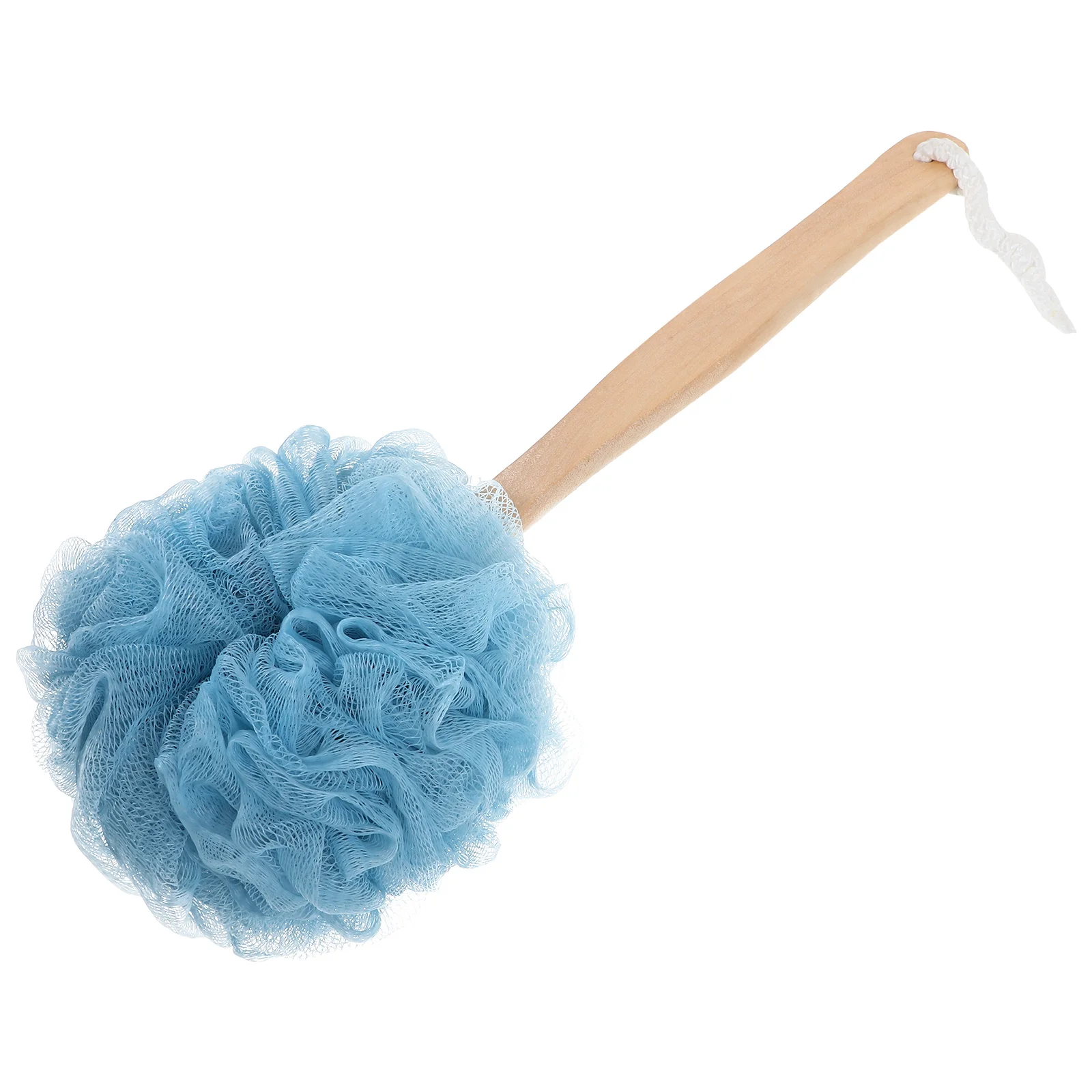 

Bath Ball Shower Sponge Flower Sponges Solid Color Balls Long H Remove Dead Skin Stimulates Blood Circulation Safe Healthy
