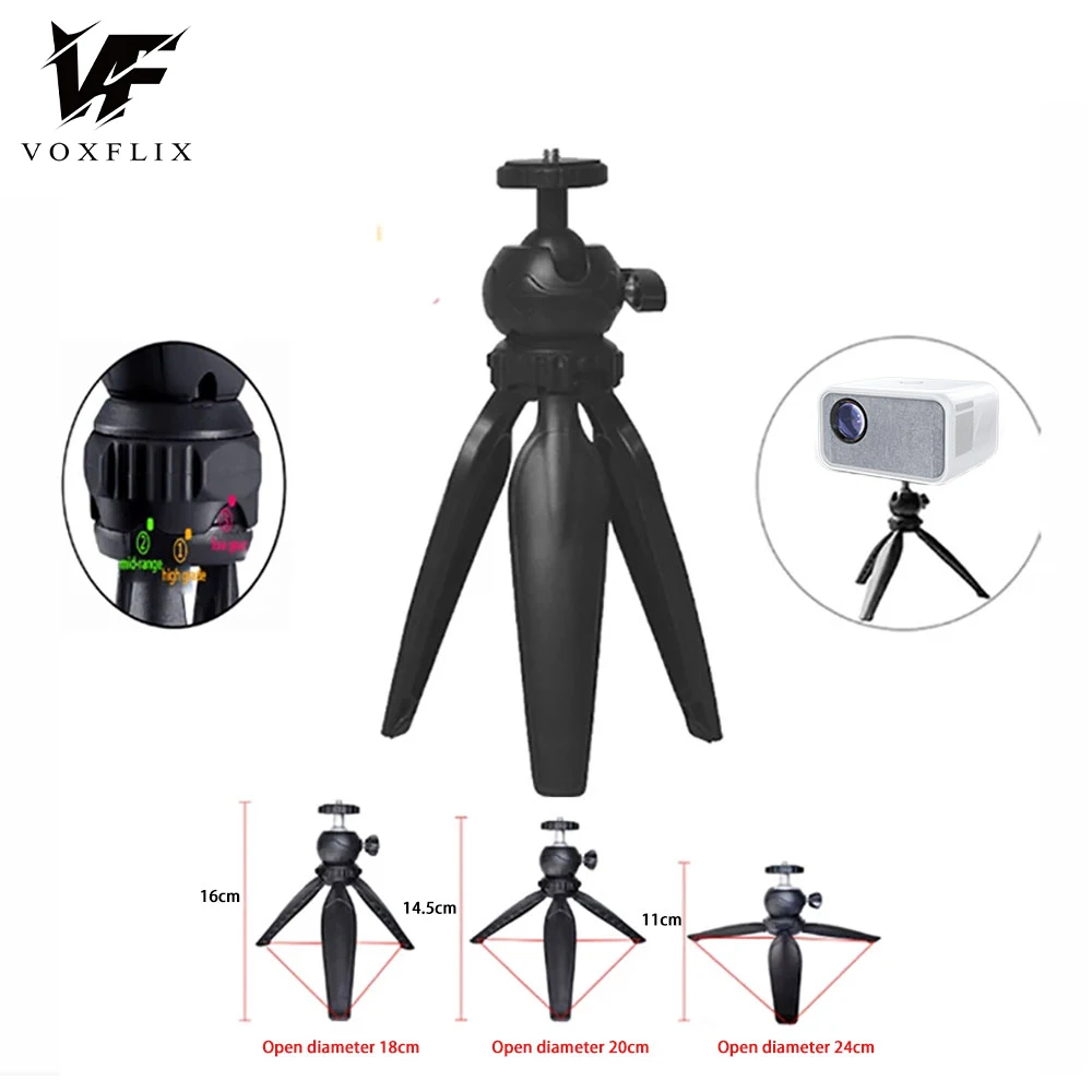 VOXFLIX tripod Accessories bracket for projector stand Desktop support Can be used for 6mm hole models X7 X9 T28 mini