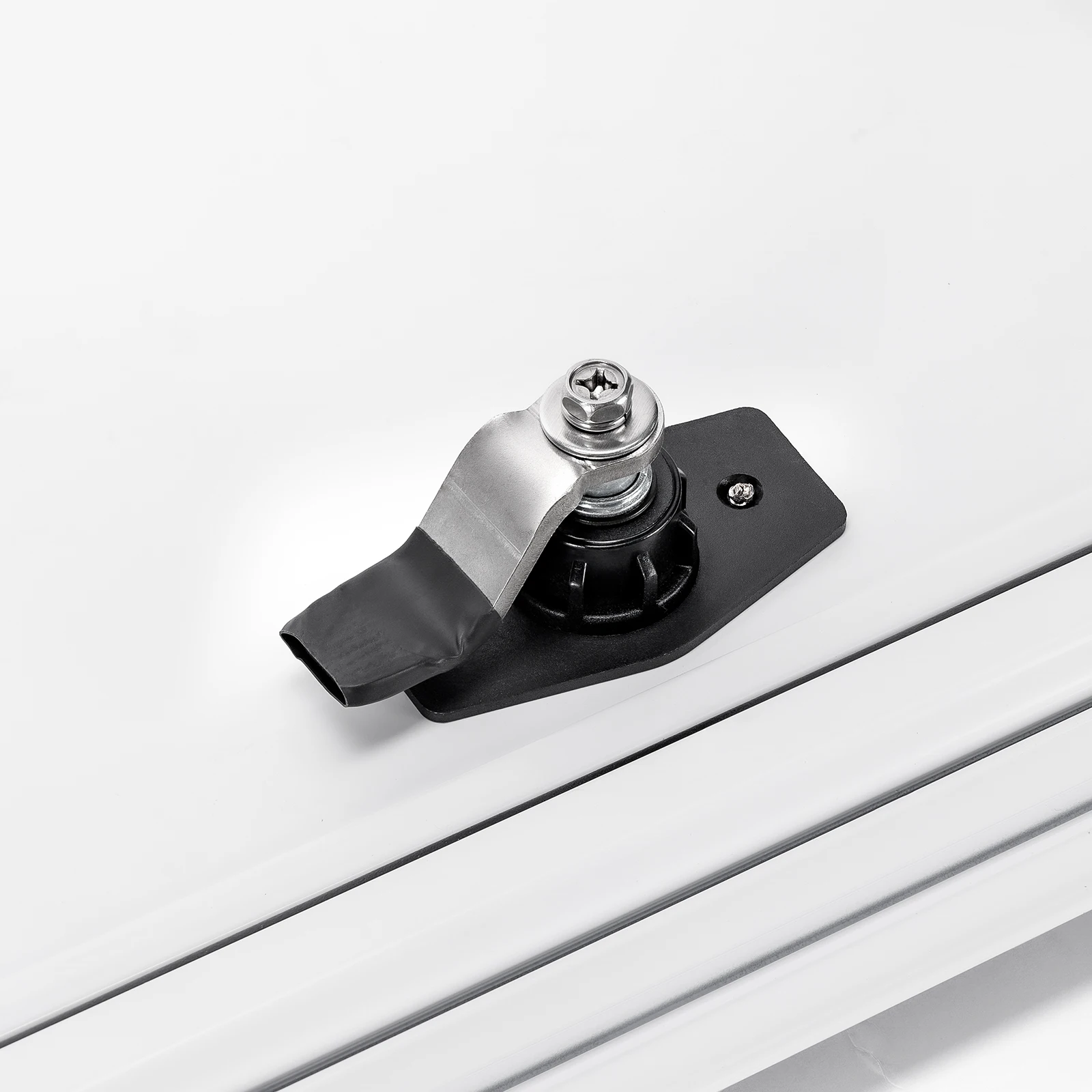 Airow auto White Aluminum RV Caravan Luggage Door with Modern Design High-quality Cabin Door Lock for Caravans in Stock view 4