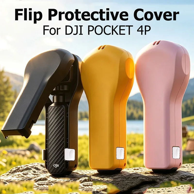Protective Cover For DJI Osmo Pocket 4P Accessories Filter Storage Box Slot Lens Cap Hard Case For DJI Pocket 4 Pro Camera Shell