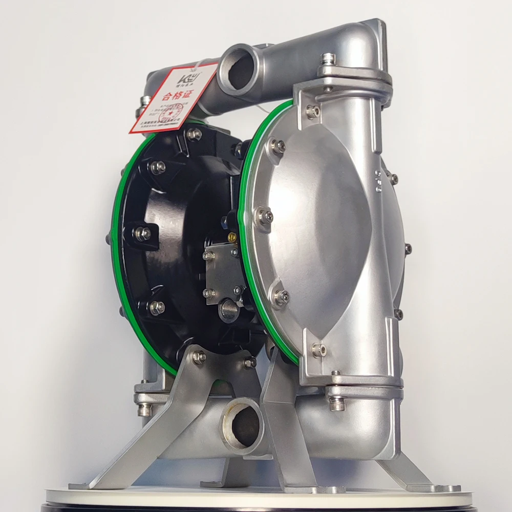 KY-40L4SJJP 1.5 Inch Stainless Steel Air-Operating Double Diaphragm Pump for Sugar Transfer High Flow Food Grade