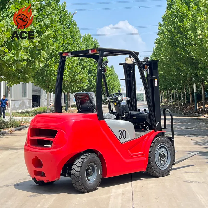 カスタムカラー3トンフォークリフト 倉庫用フォークリフト ディーゼル EPA EURO5 2トン 3トン 3.5トン ディーゼルフォークリフト