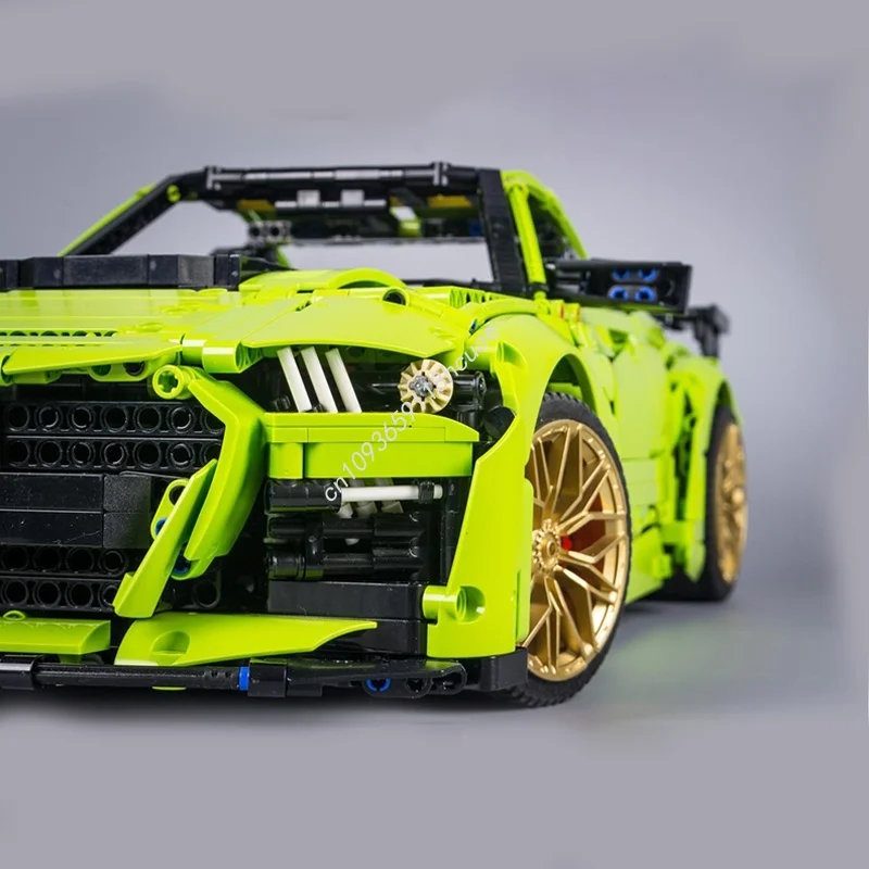 3152 pçs moc forded mustangesd shelby b modelo blocos de construção técnicos brinquedos construção diy presente natal tijolo criativo crianças