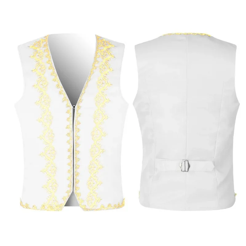 O696Autumn new style AliExpress men's European and American fashion large size single breasted vest