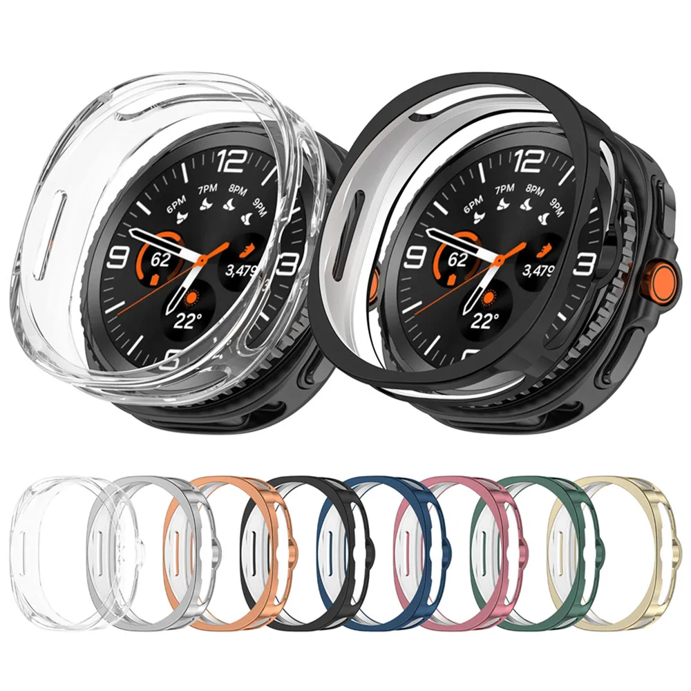 Hollow Protective TPU Case for Samsung Galaxy Watch 8 Classic Soft Protective Shell