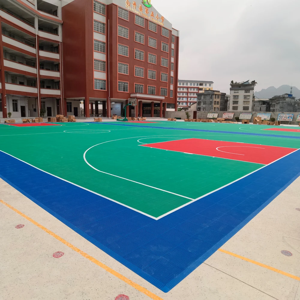 Beable Elevate Your Game With Our Professional-Grade Interlocking Basketball Court Flooring Outdoor Multi Sports Floor