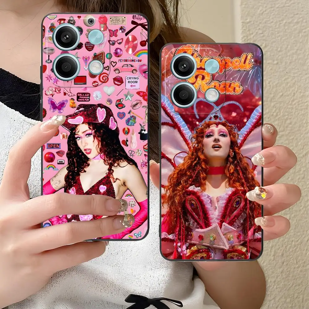 

Чехол для мобильного телефона Chappell Roan для Xiaomi Redmi Note 14 13 12 11 S Pro Plus 4G 5G с цветным принтом, красивый чехол, роскошный