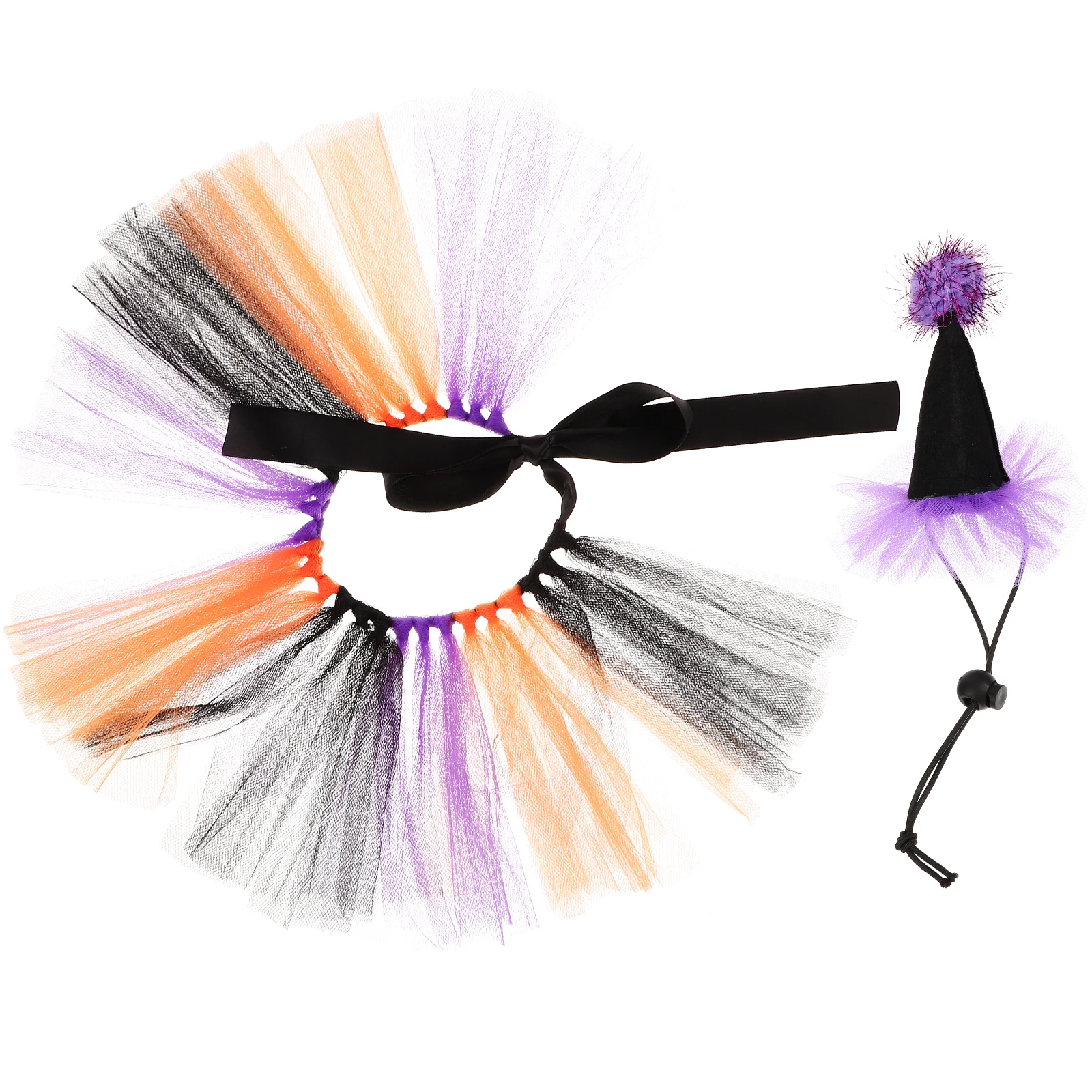 

Pet Tutu Small Dog Costume Apparel Halloween Skirt Costumes Mesh Outfits for Dogs