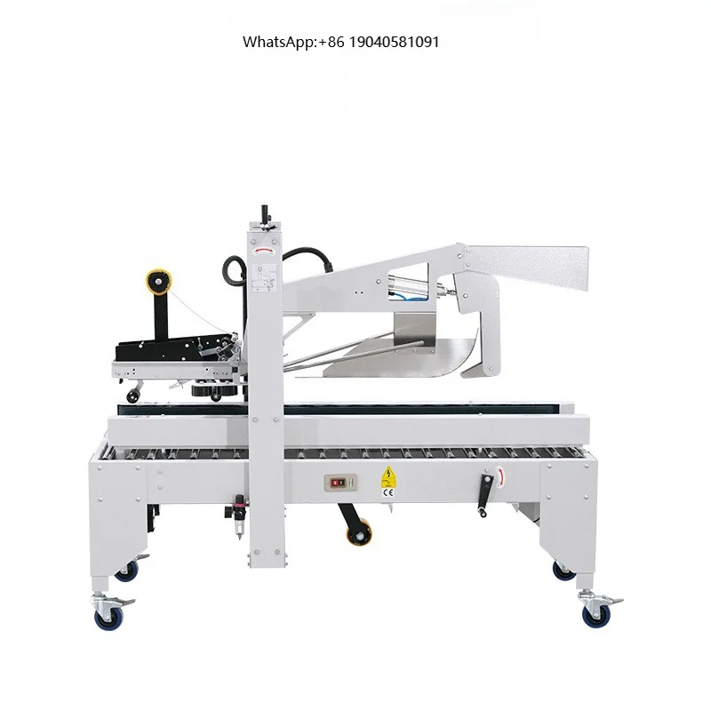 Auto Box Sealing Machine  Automatic Top Bottom Tape Case Sealer Carton Sealing Machine