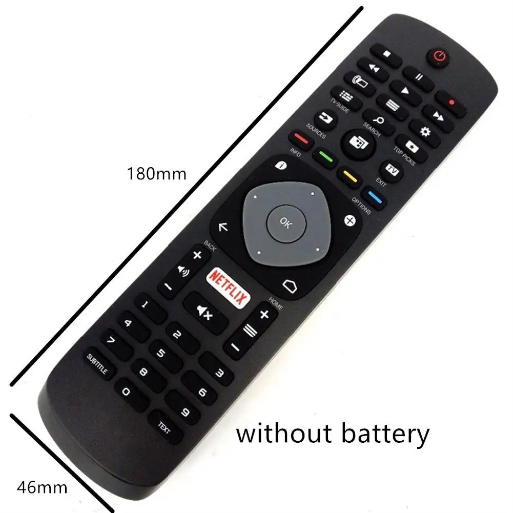 Universal Remote Control Replacement Parts For Philips HOF16H303GPD24 Smart Netflix 398GR08B TV Accessories Household Controller