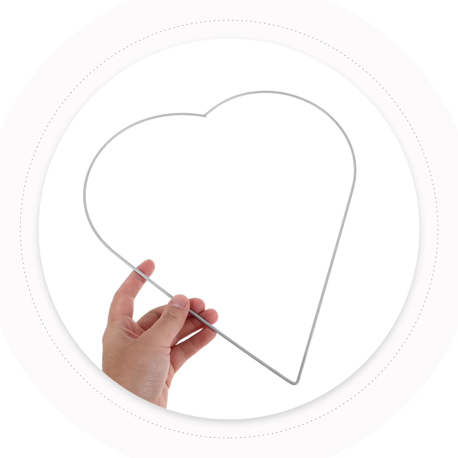 

Heart Heart Shaped Metal Hoop For Diy Floral Arrangement Valentine Wedding Decor Wire Frame Hanger Metal Flower Wreath Frame -