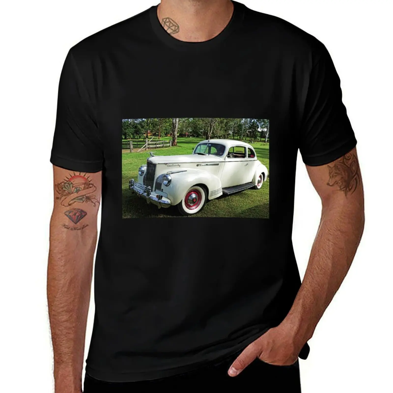 1941 Packard One Twenty Club Sedan #2 T-Shirt Odor Resistant Short Sleeve Top T-Shirt