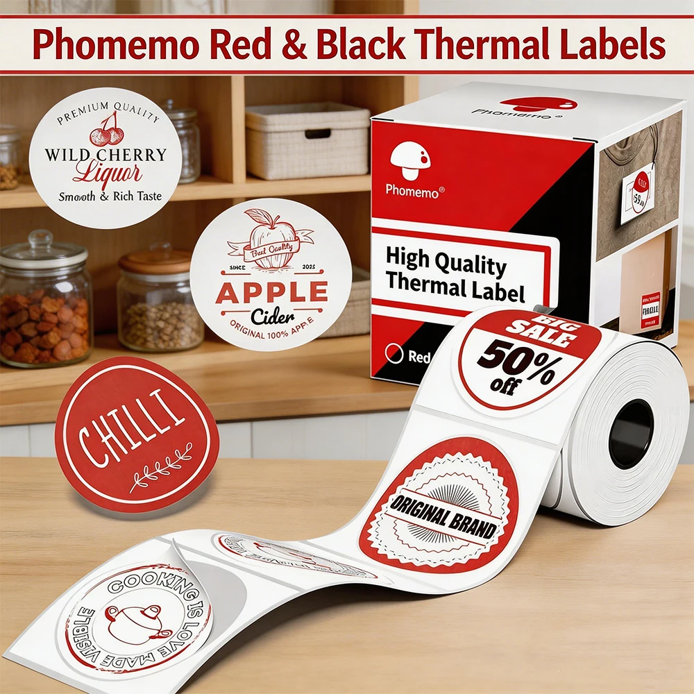 Phomemo Red & Black…