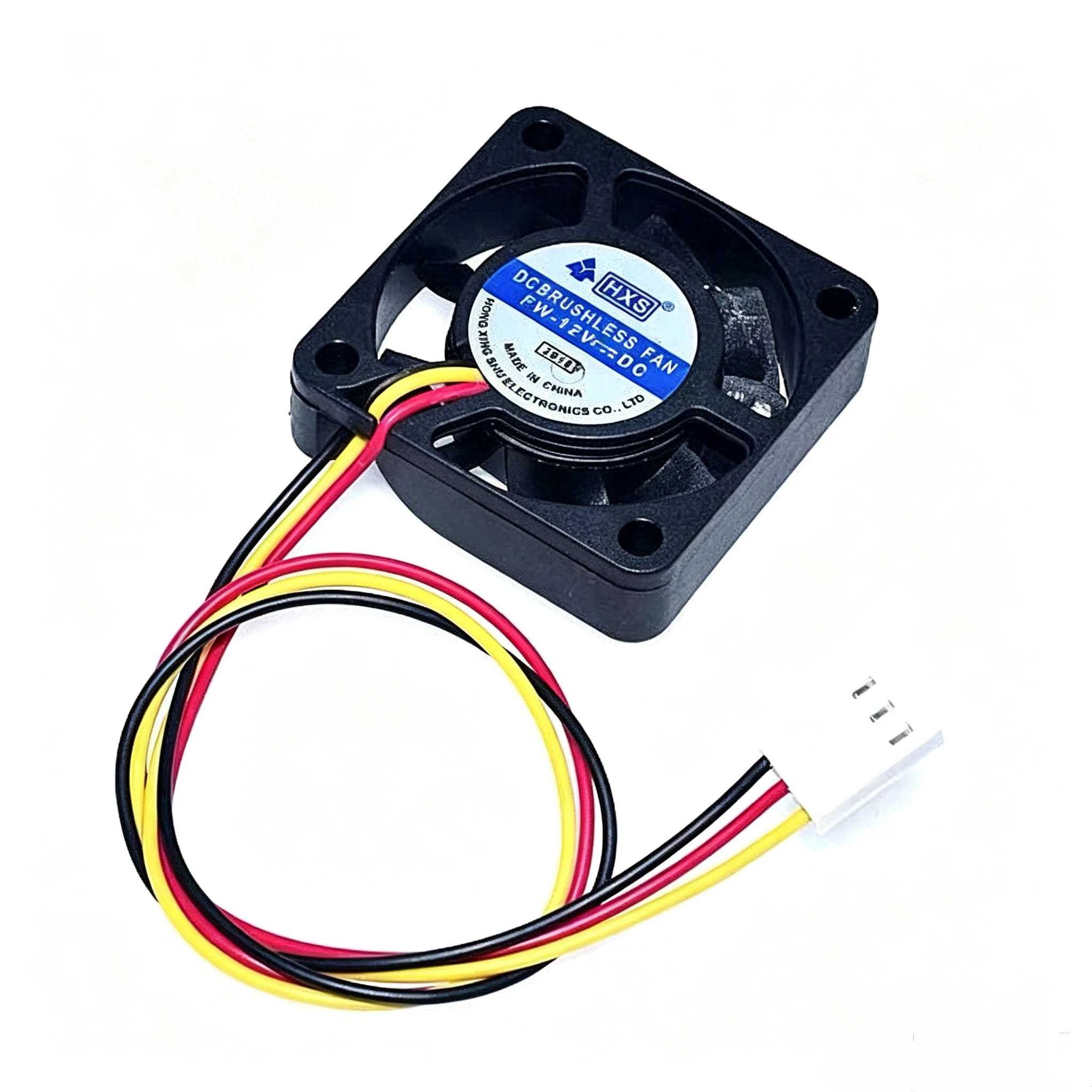 4010S DC 12V Cooling Fan 40x40x10mm 3‑Wire FG Speed Feedback With KF2510‑3P Connector Mini Axial Fan For Case Router 3D Printer