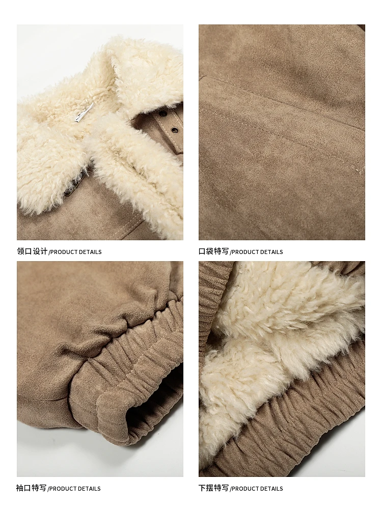 Men's 2025 Winter New Lapel Parkas Men's Retro Fashion American Style Loose Couple Warm Parkas Male Handsome Comfort Chic Coats