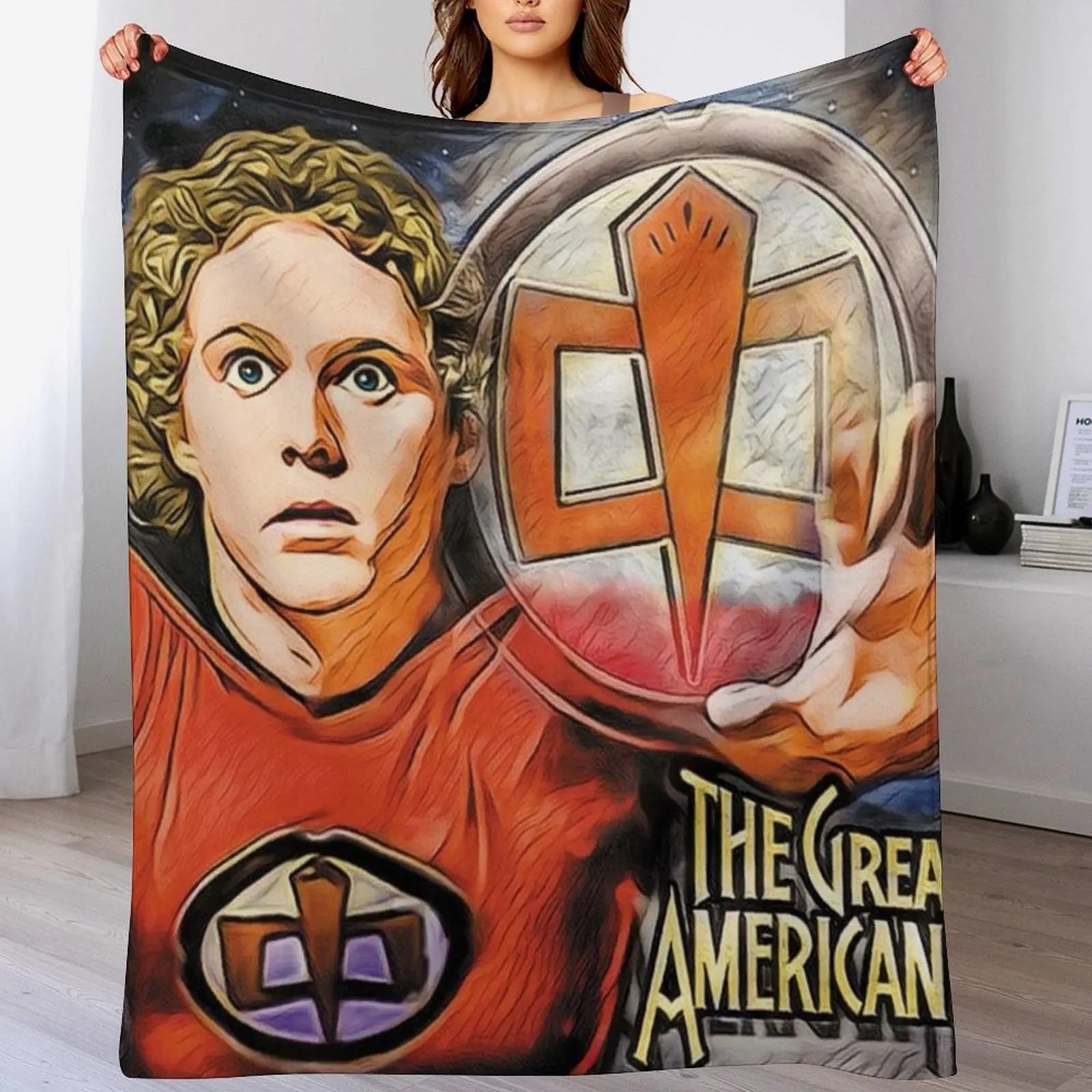 

Ralph Hinkley - The Greatest American Hero Throw Blanket Multi Purpose Soft Warm Blanket for Home Travel