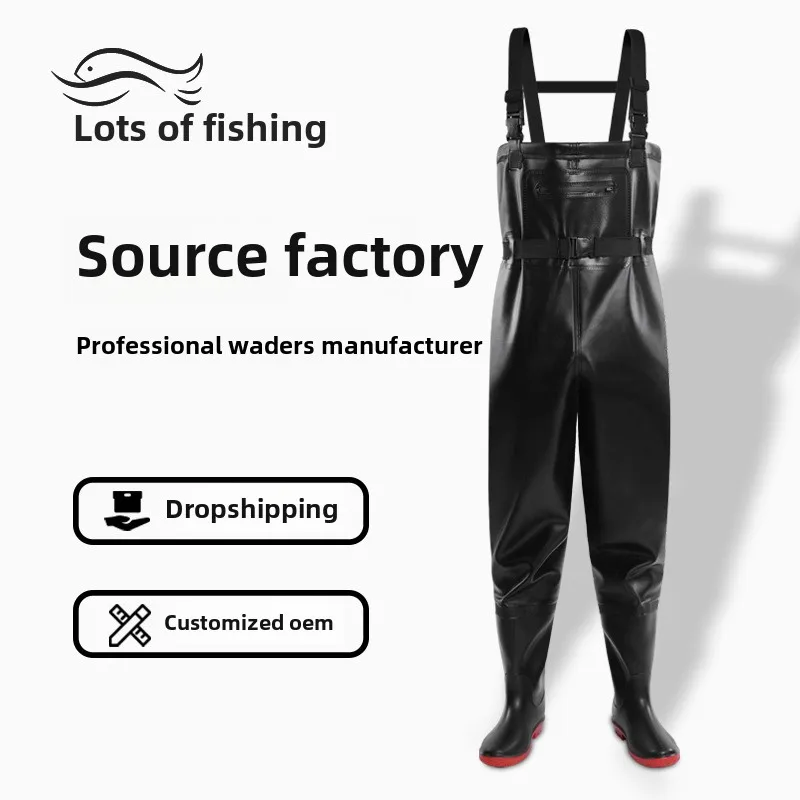 Waterproof Chest Waders with Shoes Pants Boots Wader Set Thickened Apparel Men Women Clothes Jerseys Waters