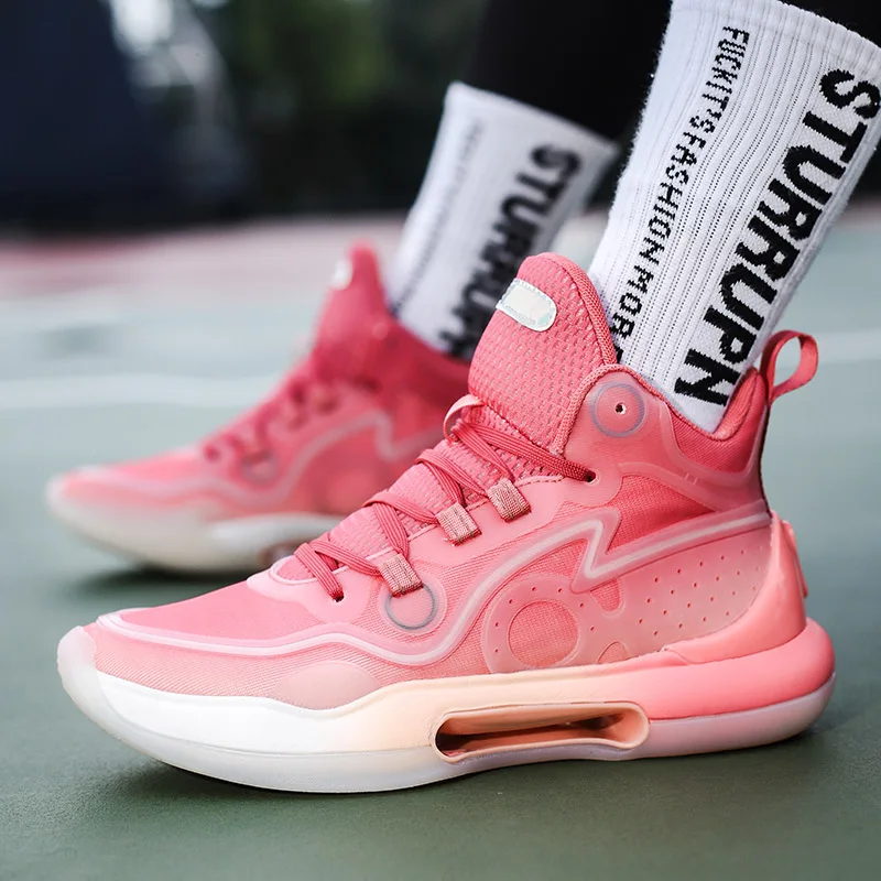 Brand Quality High Basketball Shoes For Men Breathable Athletic Male Sneakers Training Basket Boots Mens Gym Sports Shoes Women