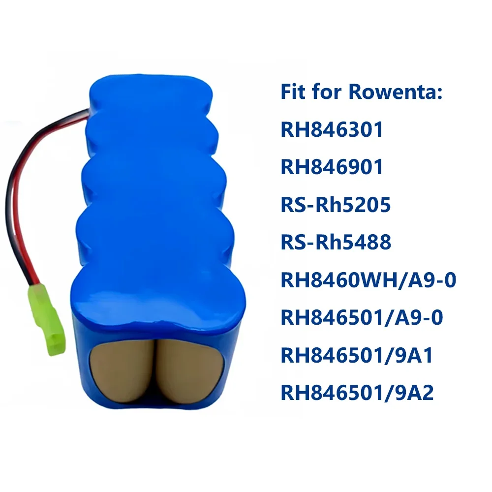 For Rowenta, Robot Vacuum Cleaner, 12V, RH5488, RH846301, RH846901, RS-Rh5205,12V SC Ni-Cd 3000mAh Rechargeable Battery