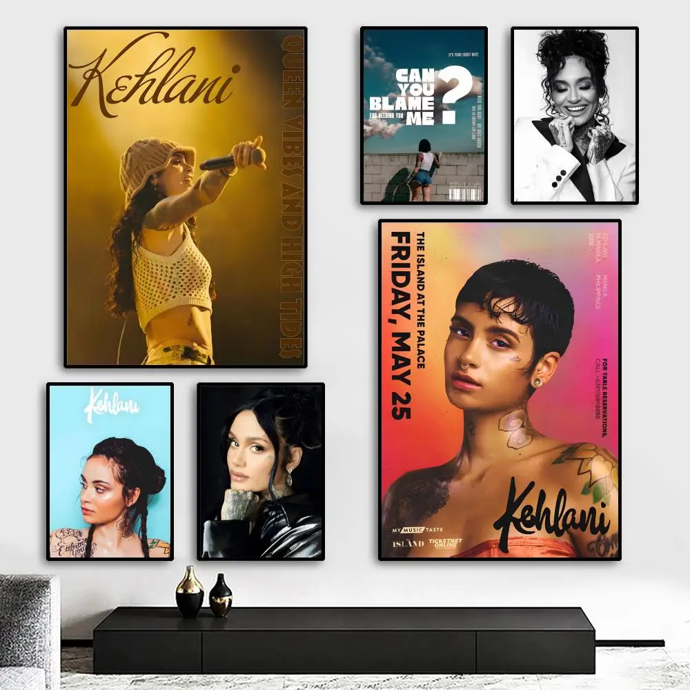 Kehlani It Was Good Until It Wasn't Painting Calligraphy HD Canvas Poster living room bedroom bar aesthetic decoration