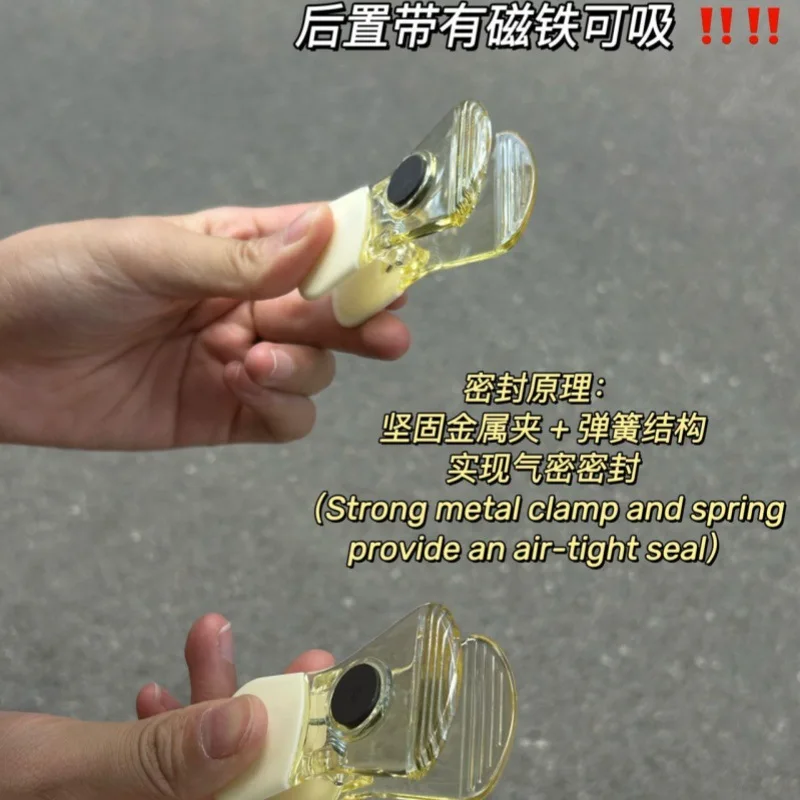 Heavy Duty Bag Sealer Clips Multi Size Portable Sealing Clamp For Food Package Preservation Home Kitchen Office Pantry Organizat