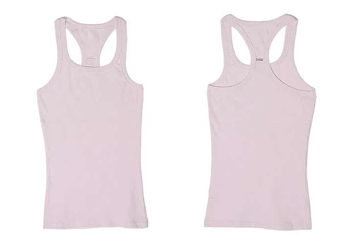 Men's Ribbed Cotton Y-Back Tank Top Stretch Lycra Slim Fit Sweat Absorbing Basic Undershirt Vest