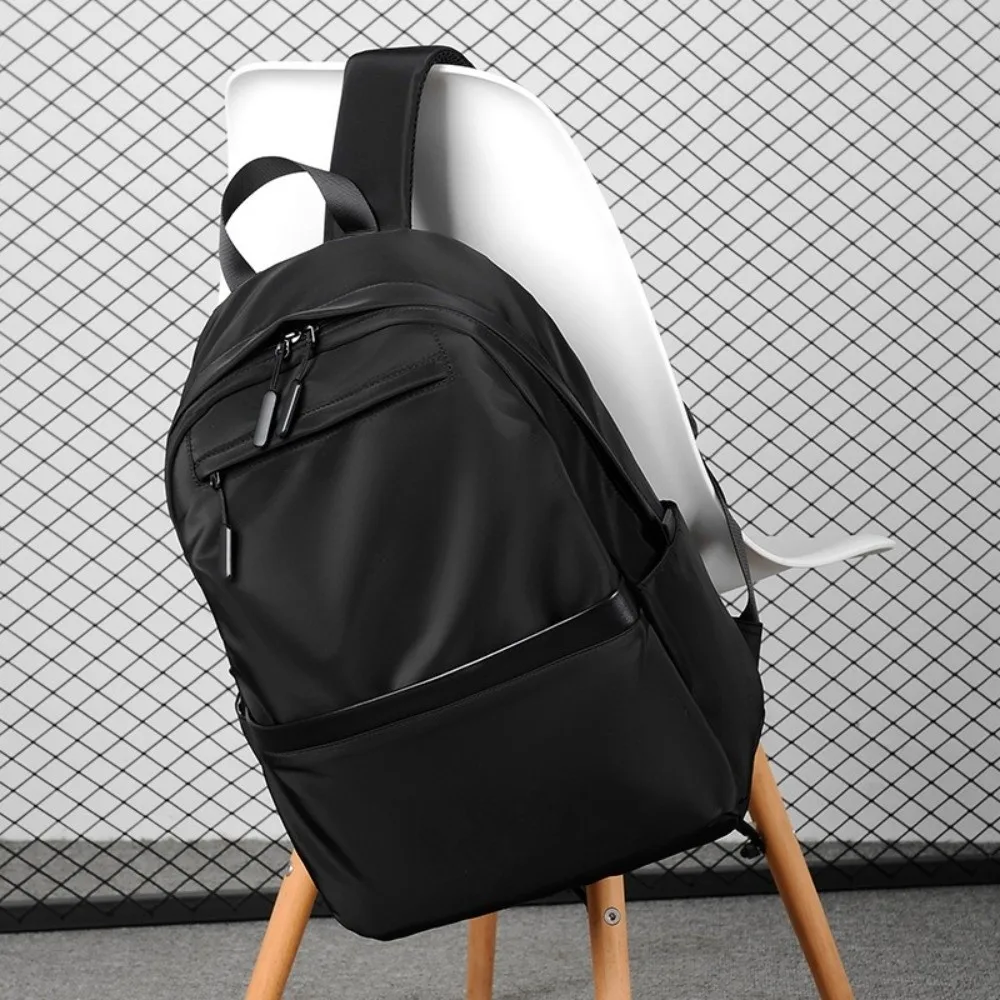 Fashion Simple Business Backpack Ultralight Waterproof School Bag Versatile Large Capacity Shoulder Bag Business Travel