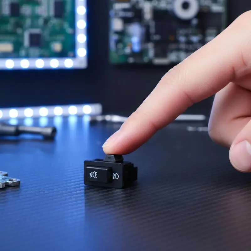 

Универсальный переключатель фар мотоцикла, кнопка звукового сигнала, диммер, установка на руль для квадроциклов и скутеров, простой монтаж, комплект для самостоятельной установки.